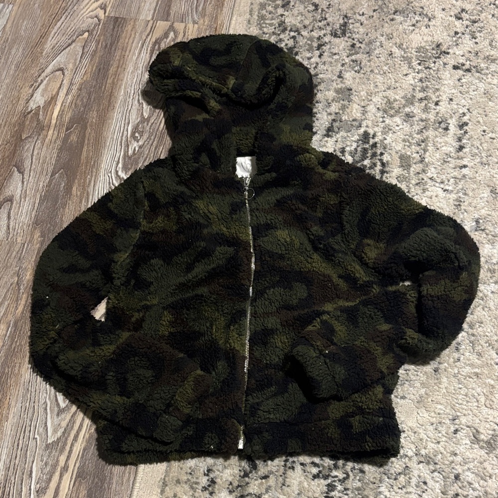 Camouflage Fleece Jacket
